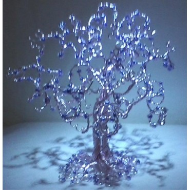 Champagne Sparkle Wire Tree Design