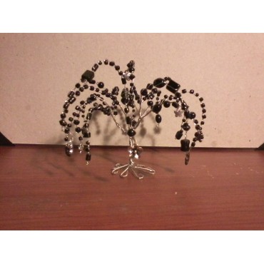 Black Willow Wire Tree Design