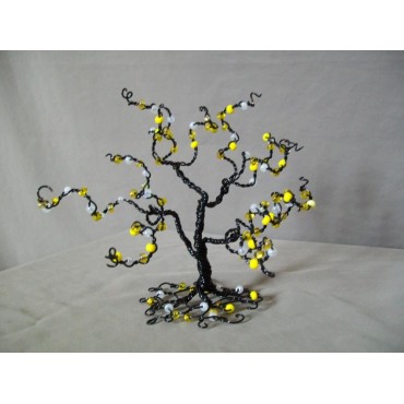 Burst of  Color Wire Tree Design