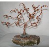 Copper Amethyst Wire Tree Design