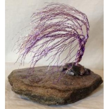 Windswept Passion Wire Tree Design